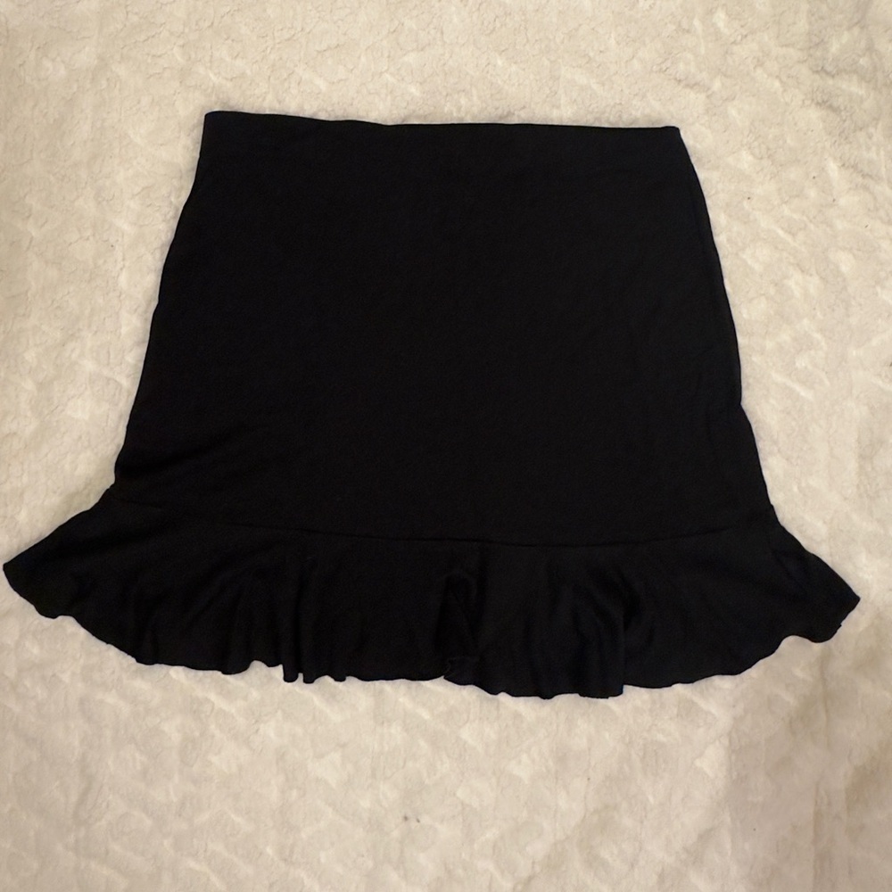 H&M Black Ruffle Skirt - Picture 4 of 4